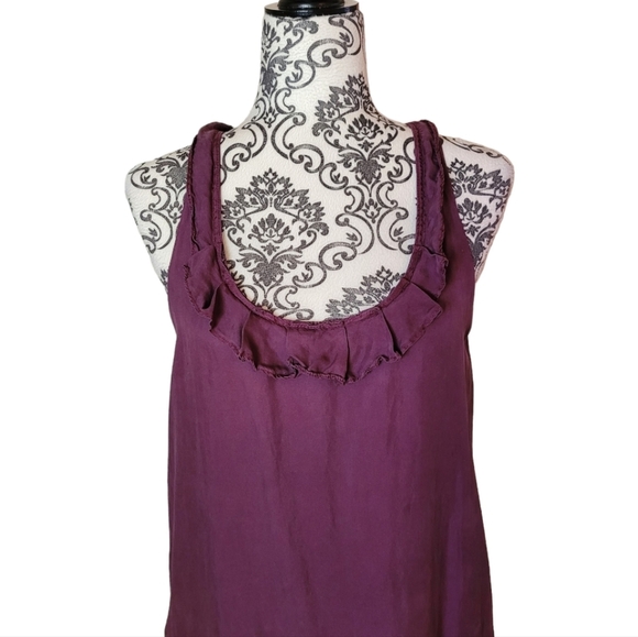 Graham & Spencer silk sleeveless dress size medium - Picture 2 of 16